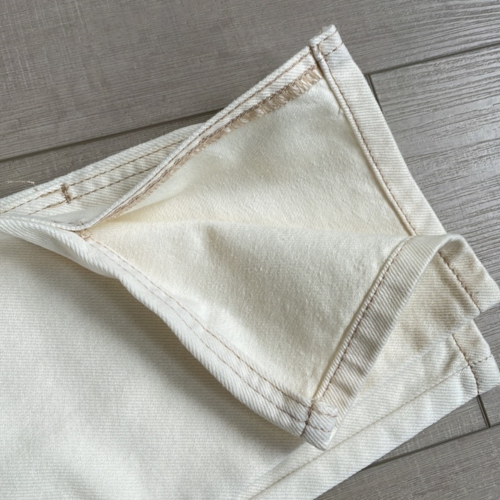 House of Harlow off- white straight leg jeans - Picture 5 of 6